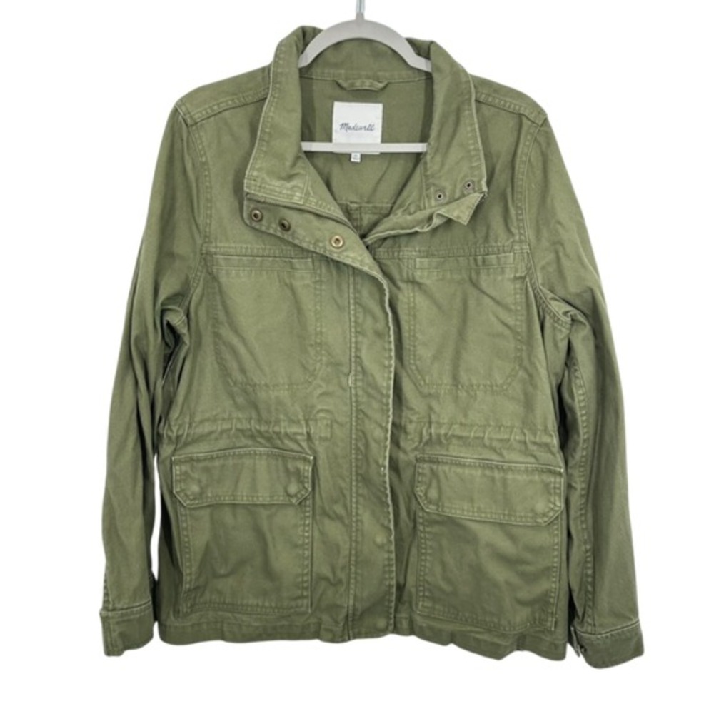 Madewell Olive Green Utility Jacket